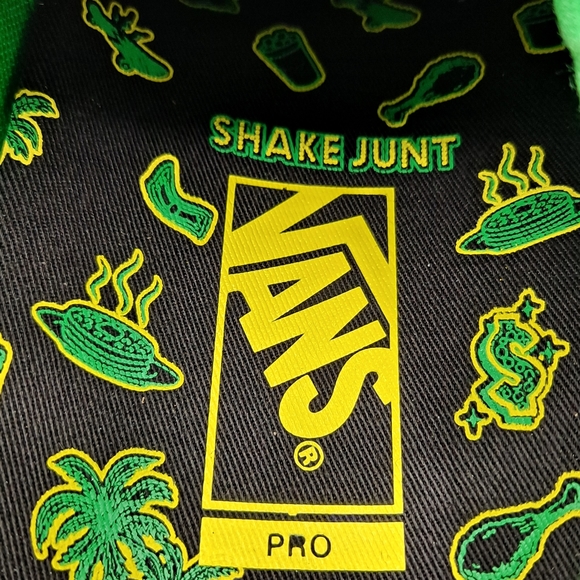 NEW Mens Vans Old Skool Pro Shake Junt Black Shoes - Picture 6 of 9